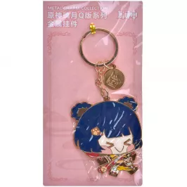 Брелок металлический Chibi Character Metal Keychain Xiangling картинка 373145 - МосИгра